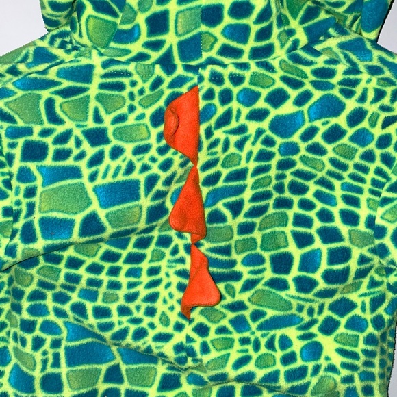 Dragon/Lizard Fleece Onesie Costume - Picture 8 of 11